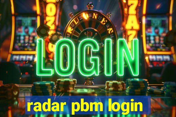 radar pbm login